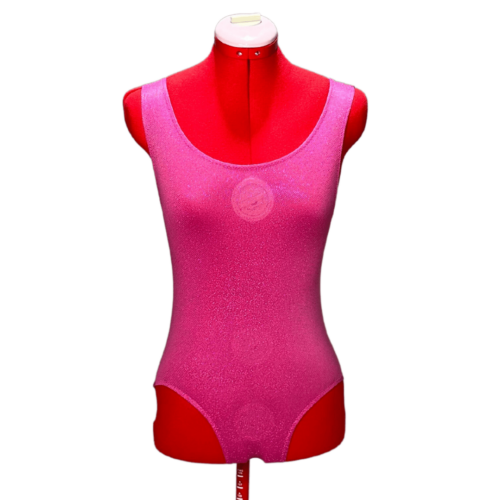 Hot Pink Sparkly RAD Leotards - Rental - Size 11-12, 13-14/X-Small