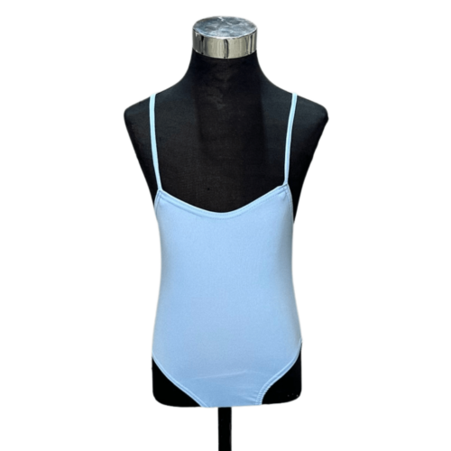 Light blue strappy leotard - Rental - Size 3-4, 5-6